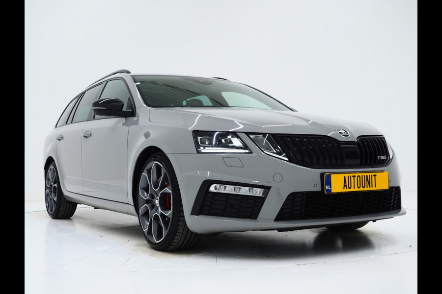 Škoda Octavia Combi 2.0 TSI RS 245PK | Panoramadak | Sportstoelen | Canton | Keyless | Carbon | Camera | Sfeerlicht | Carplay