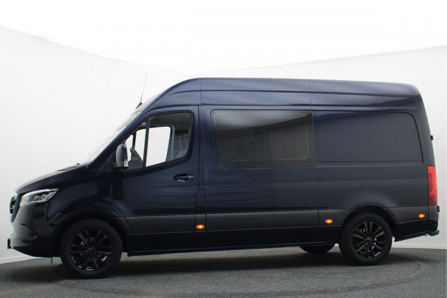Mercedes-Benz Sprinter 315 CDI L2H2 DC 6-Zits, Camera, Cruise, Apple Carplay, LED, Chauffersstoel, PDC, 18''