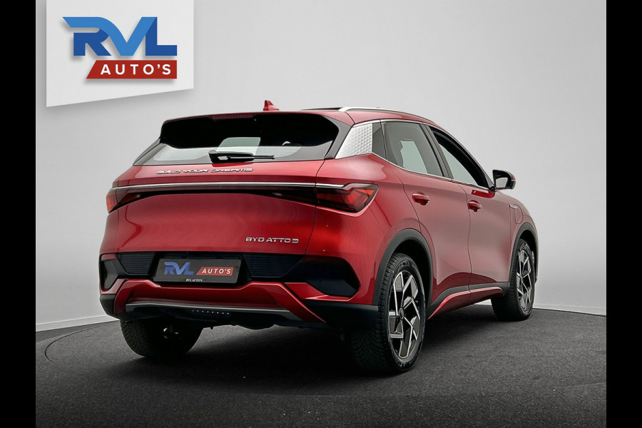 BYD ATTO 3 Comfort 60 kWh| SOH 94 % | Pano/dak | Adapt.Cruise/Control | Leder | 360/Camera