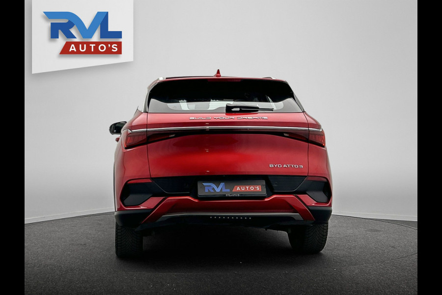 BYD ATTO 3 Comfort 60 kWh| SOH 94 % | Pano/dak | Adapt.Cruise/Control | Leder | 360/Camera