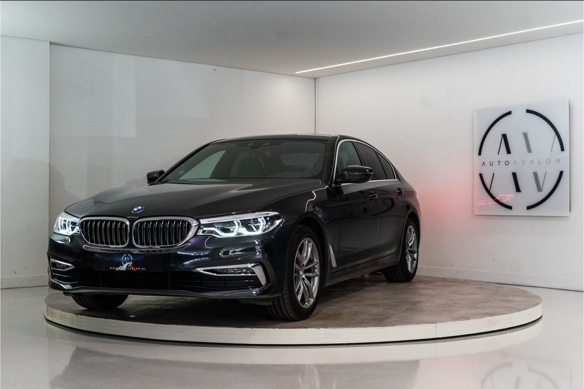 BMW 5 Serie 520i High Executive Edition 184PK | NL AUTO+NAP | Sfeer | LED | Trekhaak | Memory&Leder | Garantie