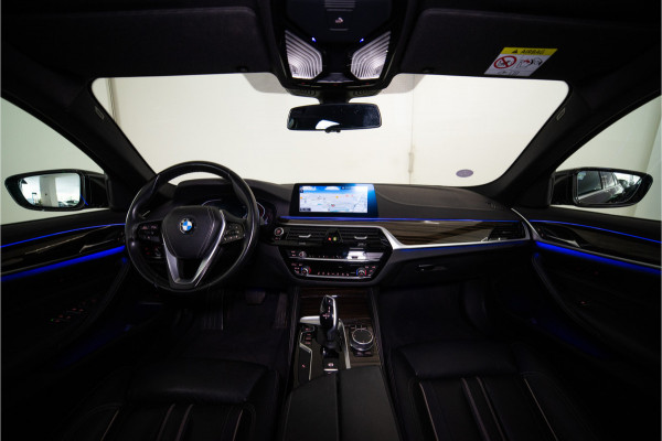 BMW 5 Serie 520i High Executive Edition 184PK | NL AUTO+NAP | Sfeer | LED | Trekhaak | Memory&Leder | Garantie