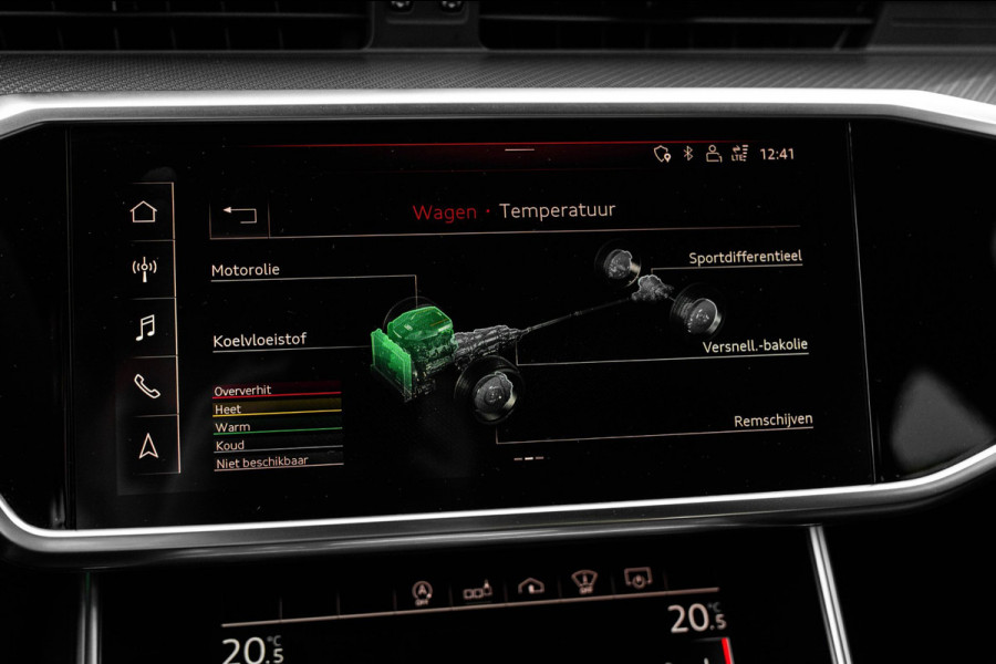 Audi RS6 Avant 4.0 TFSI Quattro 600 PK Milltek Adaptive Pano B&O Softclose Keramisch Keyless 22''