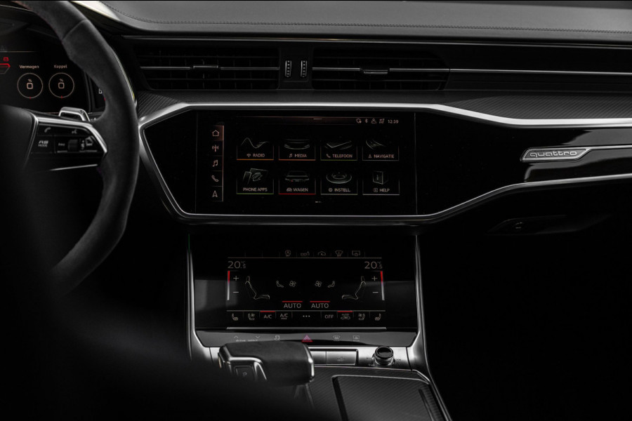 Audi RS6 Avant 4.0 TFSI Quattro 600 PK Milltek Adaptive Pano B&O Softclose Keramisch Keyless 22''