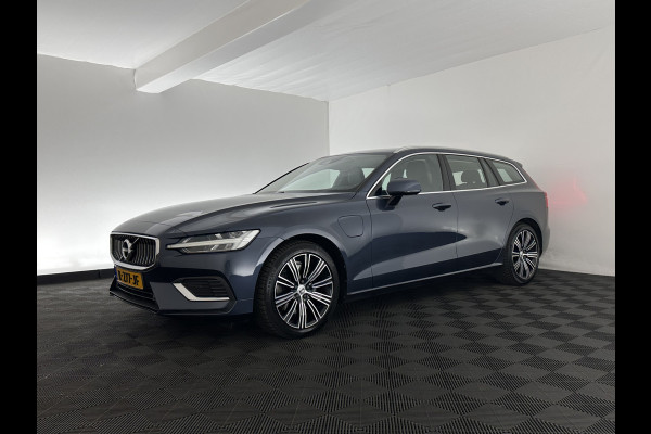 Volvo V60 2.0 T8 Recharge AWD Inscription (INCL.BTW) Aut. *LEATHER | FULL-LED | ADAPTIVE-CRUISE | MEMORY-PACK | KEYLESS | BLINDSPOT | TOP-VIEW | DIGI-COCKPIT | LANE-ASSIST | NAVI-FULLMAP | TOWBAR | HEATED-SEATS | ECC | PDC | DAB | 18