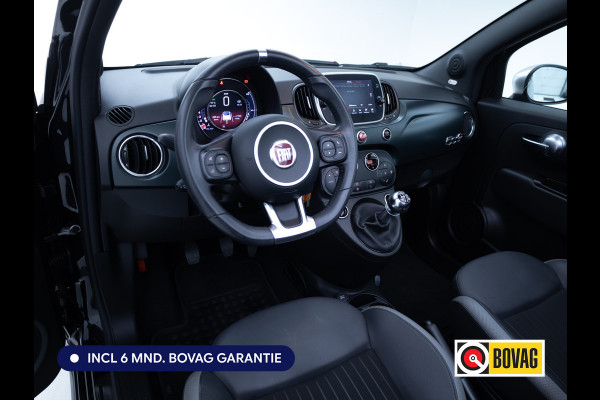 Fiat 500C 1.0 Hybrid Rockstar | Beats audio | Climate control | Cruise | Electrische cabrio kap | Apple Carplay, Android auto | PDC achter, Electrische ramen voor