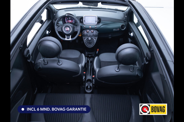 Fiat 500C 1.0 Hybrid Rockstar | Beats audio | Climate control | Cruise | Electrische cabrio kap | Apple Carplay, Android auto | PDC achter, Electrische ramen voor