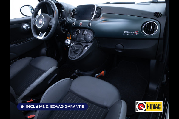 Fiat 500C 1.0 Hybrid Rockstar | Beats audio | Climate control | Cruise | Electrische cabrio kap | Apple Carplay, Android auto | PDC achter, Electrische ramen voor