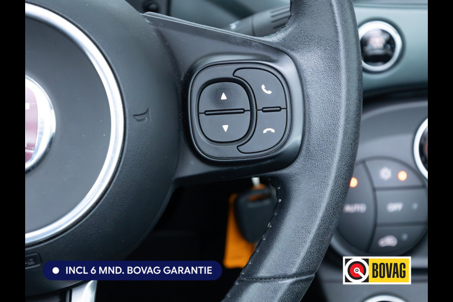 Fiat 500C 1.0 Hybrid Rockstar | Beats audio | Climate control | Cruise | Electrische cabrio kap | Apple Carplay, Android auto | PDC achter, Electrische ramen voor