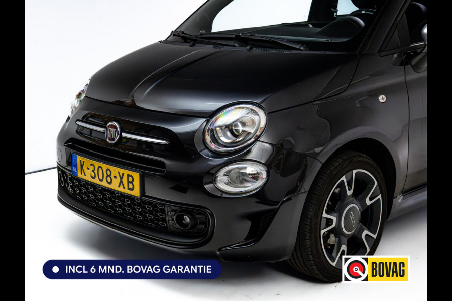 Fiat 500C 1.0 Hybrid Rockstar | Beats audio | Climate control | Cruise | Electrische cabrio kap | Apple Carplay, Android auto | PDC achter, Electrische ramen voor