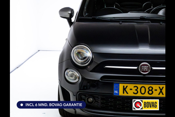 Fiat 500C 1.0 Hybrid Rockstar | Beats audio | Climate control | Cruise | Electrische cabrio kap | Apple Carplay, Android auto | PDC achter, Electrische ramen voor