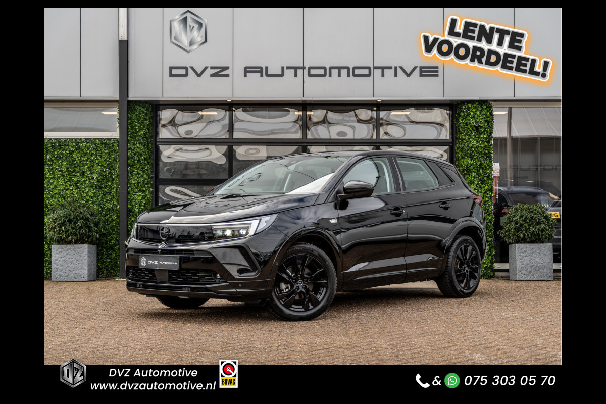 Opel Grandland 1.2 Turbo Hybrid EAT6 GS Advanced | Black Pack | 360 Camera | BTW