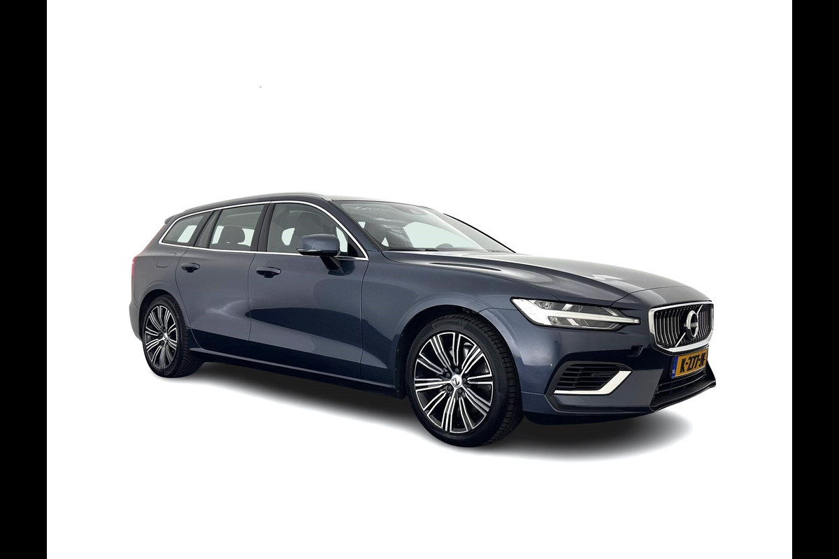 Volvo V60 2.0 T8 Recharge AWD Inscription (INCL.BTW) Aut. *LEATHER | FULL-LED | ADAPTIVE-CRUISE | MEMORY-PACK | KEYLESS | BLINDSPOT | TOP-VIEW | DIGI-COCKPIT | LANE-ASSIST | NAVI-FULLMAP | TOWBAR | HEATED-SEATS | ECC | PDC | DAB | 18