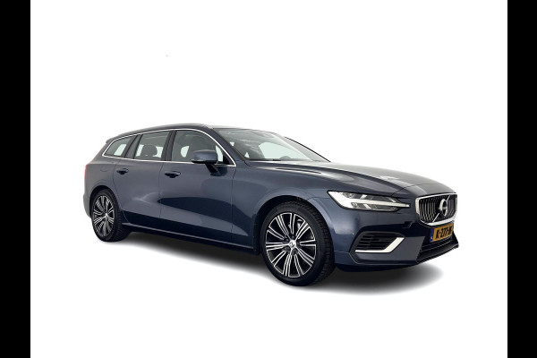 Volvo V60 2.0 T8 Recharge AWD Inscription (INCL.BTW) Aut. *LEATHER | FULL-LED | ADAPTIVE-CRUISE | MEMORY-PACK | KEYLESS | BLINDSPOT | TOP-VIEW | DIGI-COCKPIT | LANE-ASSIST | NAVI-FULLMAP | TOWBAR | HEATED-SEATS | ECC | PDC | DAB | 18