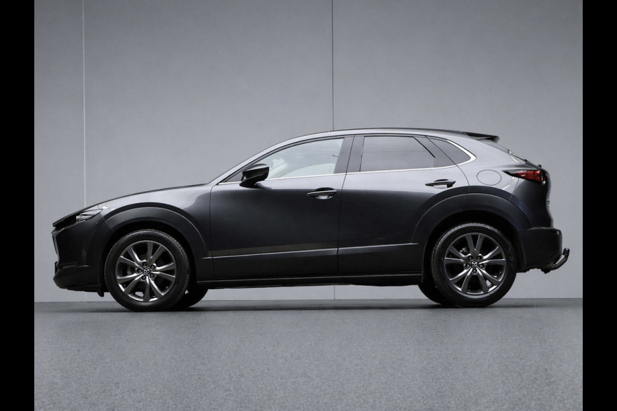 Mazda CX-30 2.0 e-SkyActiv-X M Hybrid Luxury Sport (SCHUIFDAK,APPLE CARPLAY,CAMERA,NAVI,STOEL/STUUR VERWARMING,GETINT,LEDER,LED)