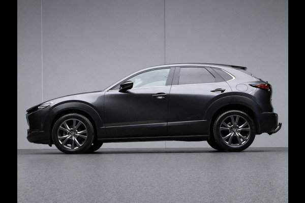 Mazda CX-30 2.0 e-SkyActiv-X M Hybrid Luxury Sport (SCHUIFDAK,APPLE CARPLAY,CAMERA,NAVI,STOEL/STUUR VERWARMING,GETINT,LEDER,LED)