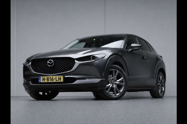 Mazda CX-30 2.0 e-SkyActiv-X M Hybrid Luxury Sport (SCHUIFDAK,APPLE CARPLAY,CAMERA,NAVI,STOEL/STUUR VERWARMING,GETINT,LEDER,LED)
