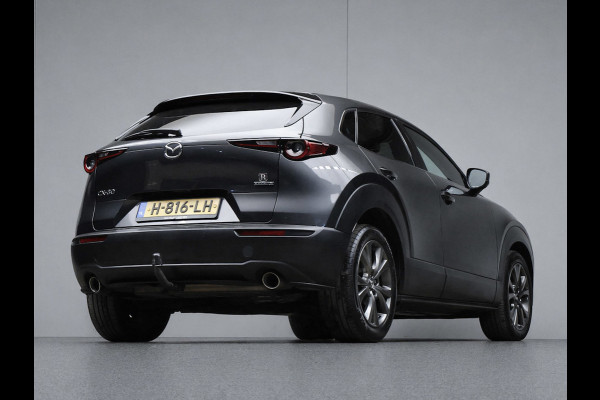 Mazda CX-30 2.0 e-SkyActiv-X M Hybrid Luxury Sport (SCHUIFDAK,APPLE CARPLAY,CAMERA,NAVI,STOEL/STUUR VERWARMING,GETINT,LEDER,LED)