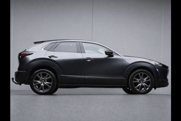 Mazda CX-30 2.0 e-SkyActiv-X M Hybrid Luxury Sport (SCHUIFDAK,APPLE CARPLAY,CAMERA,NAVI,STOEL/STUUR VERWARMING,GETINT,LEDER,LED)