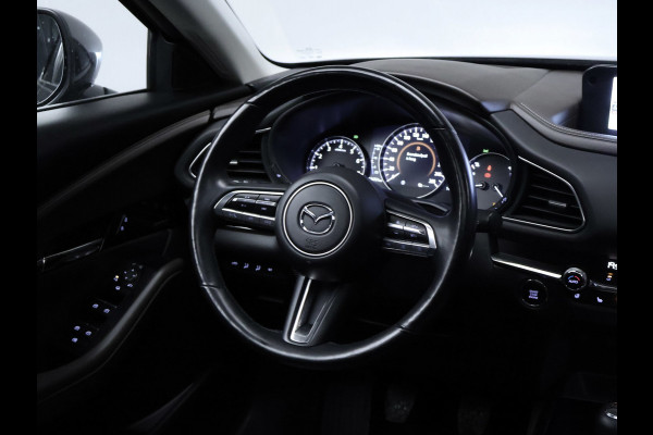 Mazda CX-30 2.0 e-SkyActiv-X M Hybrid Luxury Sport (SCHUIFDAK,APPLE CARPLAY,CAMERA,NAVI,STOEL/STUUR VERWARMING,GETINT,LEDER,LED)