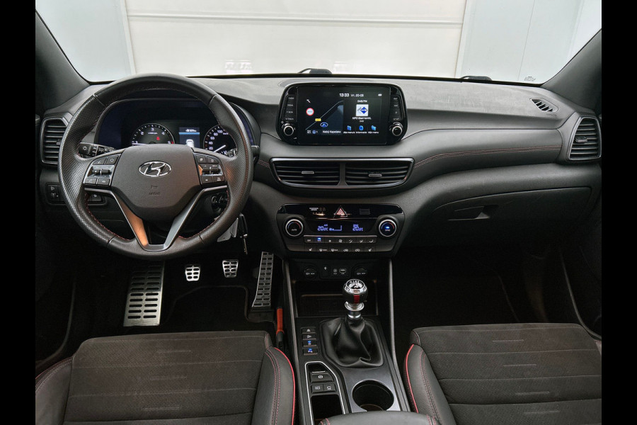 Hyundai Tucson 1.6 CRDi 136PK N-Line / Trekhaak / Navigatie / Camera / 1/2Leder / Airco-ecc./ Stoelverwarming / Apk 01-2027
