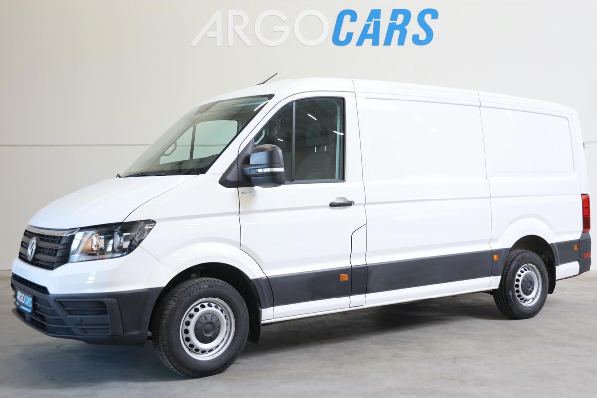Volkswagen Crafter 35 2.0 TDI L3/H2 140PK AUTOMAAT CAMERA PDC AIRCO NAVI BJ 24 TOPSTAAT ALS NIEUW LEASE V/A 142,- p.m. INRUIL MOG