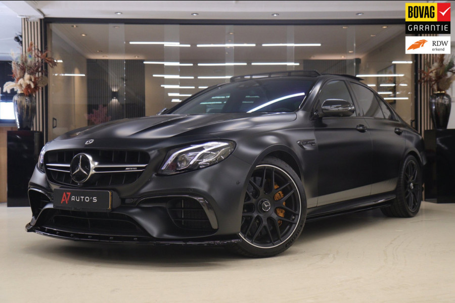 Mercedes-Benz E-Klasse AMG 63 S 4MATIC EDITION 1 PANO/CARPLAY/360CAM/HUD/CERAMIC/ACC/VOL!