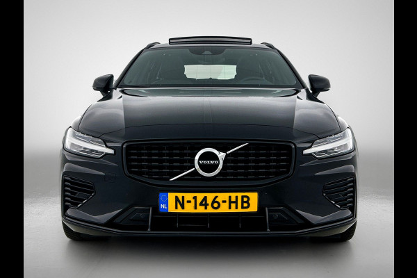 Volvo V60 T8 Hybride SOH 94% AWD R-Design / Panoramadak / Leder / Navigatie / Adap. Cruise / Pdc.V+A / Stuur- Stoelverwarming / Apk 01-2028
