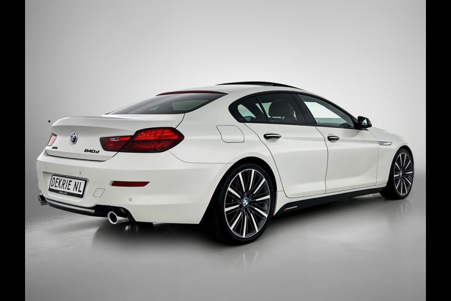 BMW 6 Serie Gran Coupé 313PK 640D Xdrive Euro6 High Executive Performance / Airco-ecc / Navi / schuif-Panorama dak / Leder / Pcc-camera / Apk nieuw