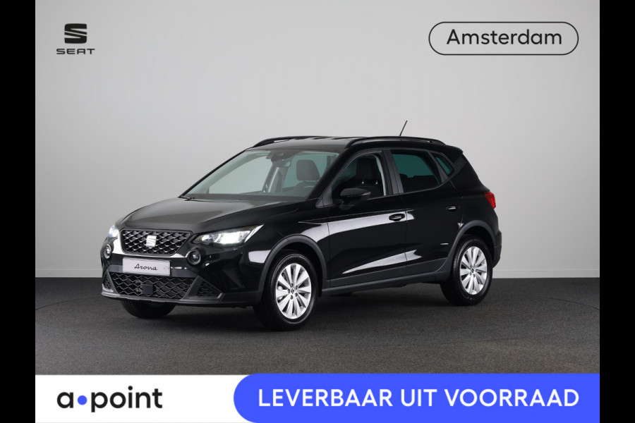 Seat Arona Style Business Intense 1.0 70 kW / 95 pk EcoTSI SU | Midnight Black Metallic | Draadloze Carplay | Draadloos Opladen