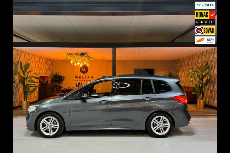 BMW 2 Serie Gran Tourer 218i M Sport Garantie Trekhaak Pano Head-up Camera Navi StoelVW Sfeer Cruise Clima Elekachterklep Rijklaar