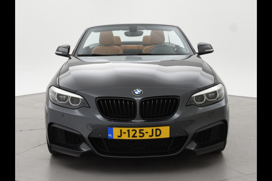 BMW 2 Serie Cabrio 218i AUT. M-SPORT HIGH EXECUTIVE + LEDER SPORTINTERIEUR | TREKHAAK