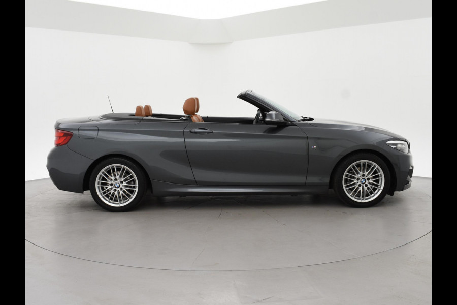 BMW 2 Serie Cabrio 218i AUT. M-SPORT HIGH EXECUTIVE + LEDER SPORTINTERIEUR | TREKHAAK