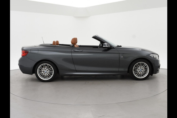 BMW 2 Serie Cabrio 218i AUT. M-SPORT HIGH EXECUTIVE + LEDER SPORTINTERIEUR | TREKHAAK