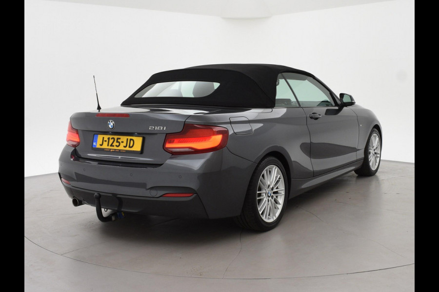BMW 2 Serie Cabrio 218i AUT. M-SPORT HIGH EXECUTIVE + LEDER SPORTINTERIEUR | TREKHAAK