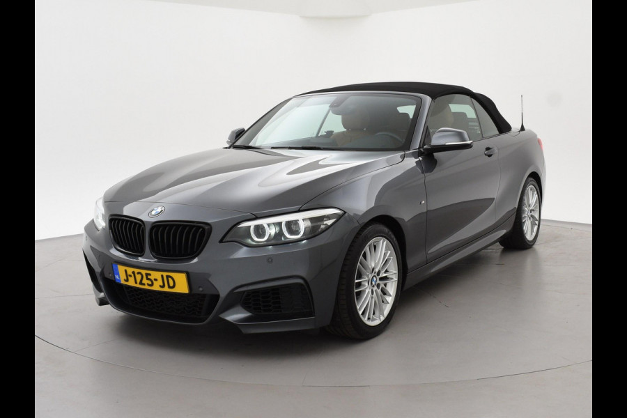 BMW 2 Serie Cabrio 218i AUT. M-SPORT HIGH EXECUTIVE + LEDER SPORTINTERIEUR | TREKHAAK