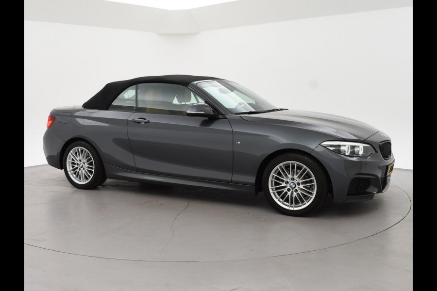 BMW 2 Serie Cabrio 218i AUT. M-SPORT HIGH EXECUTIVE + LEDER SPORTINTERIEUR | TREKHAAK