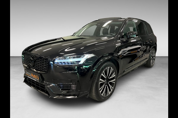 Volvo XC90 2.0 T8 Recharge AWD Ultimate Dark 7P LONG RANGE PANO/LUCHTV/B&W/STOELVENTILATIE/LEDER/H-UP/DAB/360CAM///