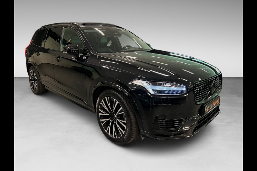 Volvo XC90 2.0 T8 Recharge AWD Ultimate Dark 7P LONG RANGE PANO/LUCHTV/B&W/STOELVENTILATIE/LEDER/H-UP/DAB/360CAM///