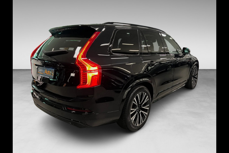 Volvo XC90 2.0 T8 Recharge AWD Ultimate Dark 7P LONG RANGE PANO/LUCHTV/B&W/STOELVENTILATIE/LEDER/H-UP/DAB/360CAM///