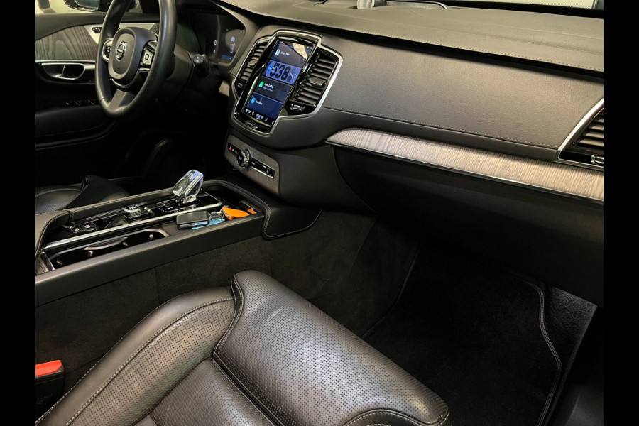 Volvo XC90 2.0 T8 Recharge AWD Ultimate Dark 7P LONG RANGE PANO/LUCHTV/B&W/STOELVENTILATIE/LEDER/H-UP/DAB/360CAM///