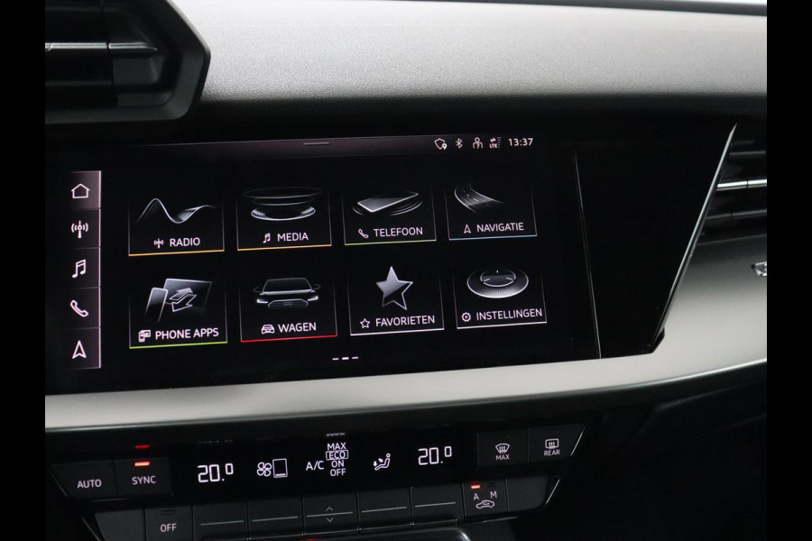 Audi A3 30 TFSI Pro Line | Carplay | Full LED | Climate control | Virtual Cockpit | Parkeerhulp | Cruise control | DAB | Bluetooth