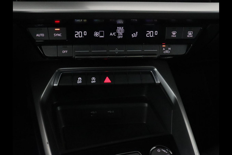 Audi A3 30 TFSI Pro Line | Carplay | Full LED | Climate control | Virtual Cockpit | Parkeerhulp | Cruise control | DAB | Bluetooth