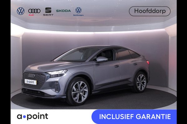 Audi Q4 Sportback e-tron 40 Launch edition Advanced 77 kWh 204pk | Navigatie | Parkeercamera | Matrix Led | Sportstoelen | 20 inch Lichtmetalen velgen