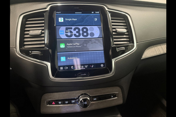 Volvo XC90 2.0 T8 Recharge AWD Ultimate Dark 7P LONG RANGE PANO/LUCHTV/B&W/STOELVENTILATIE/LEDER/H-UP/DAB/360CAM///