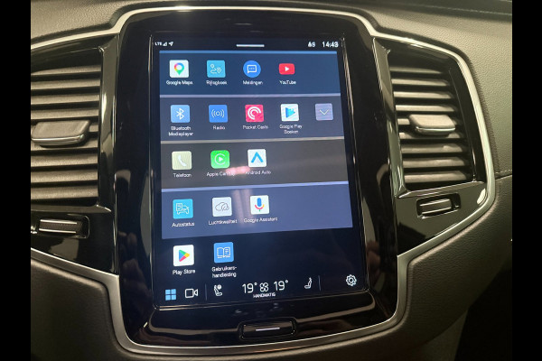 Volvo XC90 2.0 T8 Recharge AWD Ultimate Dark 7P LONG RANGE PANO/LUCHTV/B&W/STOELVENTILATIE/LEDER/H-UP/DAB/360CAM///