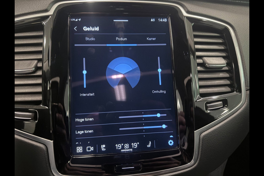 Volvo XC90 2.0 T8 Recharge AWD Ultimate Dark 7P LONG RANGE PANO/LUCHTV/B&W/STOELVENTILATIE/LEDER/H-UP/DAB/360CAM///