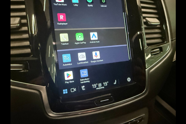 Volvo XC90 2.0 T8 Recharge AWD Ultimate Dark 7P LONG RANGE PANO/LUCHTV/B&W/STOELVENTILATIE/LEDER/H-UP/DAB/360CAM///