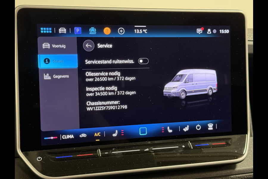 Volkswagen Crafter 35 2.0 TDI L4H3 Comfortline Automaat ECC Apple Carplay/Android Auto Virtual Cockpit Cruise Control Standkachel