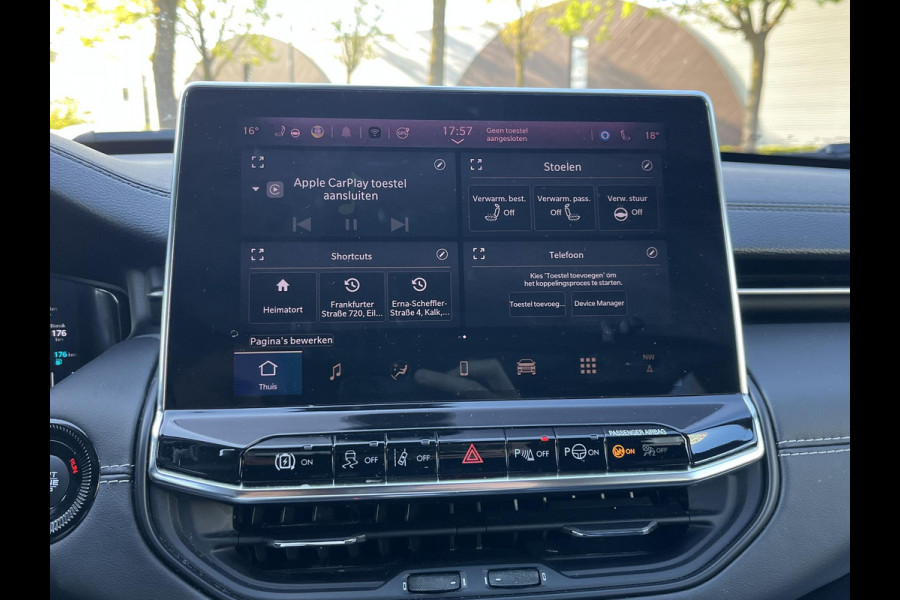 Jeep Compass 4xe 240 Plug-in Hybrid Electric 80th Anniversary Jeep Compass 4Xe | PHEV | ADAPTIVE CROUSE CONTROL | APPLE CARPLAY | STOEL+STUURWIEL VERWARMING | ACHTERUIT RIJ CAMERA |